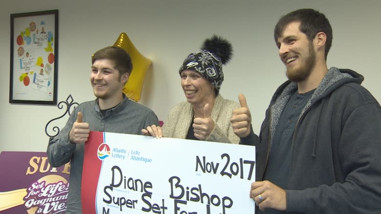 Double win: Cancer patient collects lottery jackpot and responds to chemo