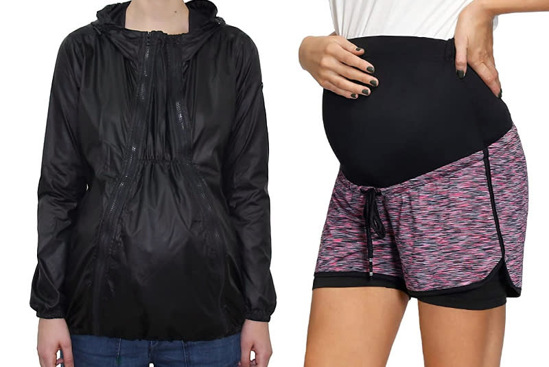 These maternity activewear picks are cute and flattering.