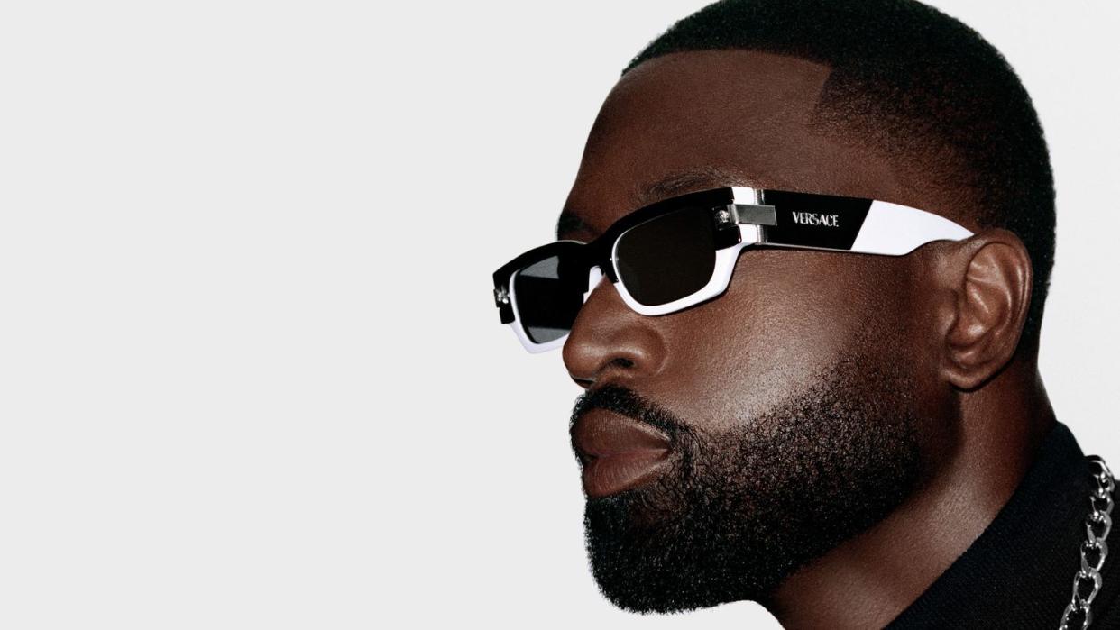 dwyane wade versace eyewear campaign