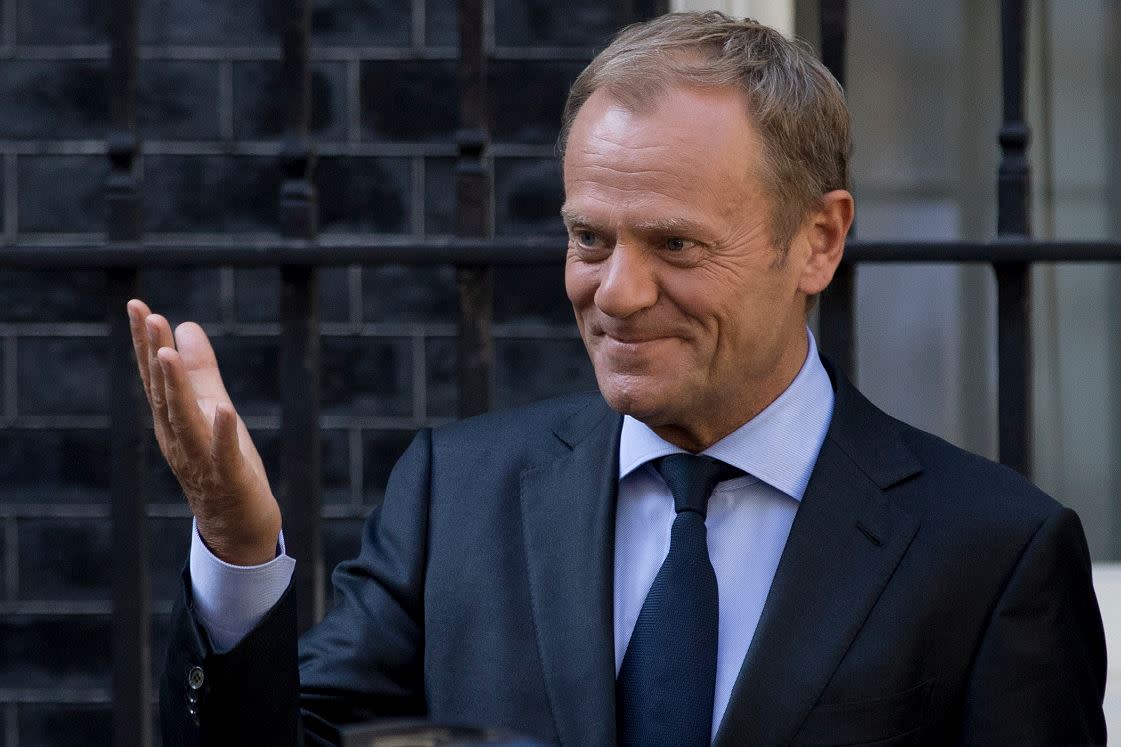 The EU’s Donald Tusk (PA)