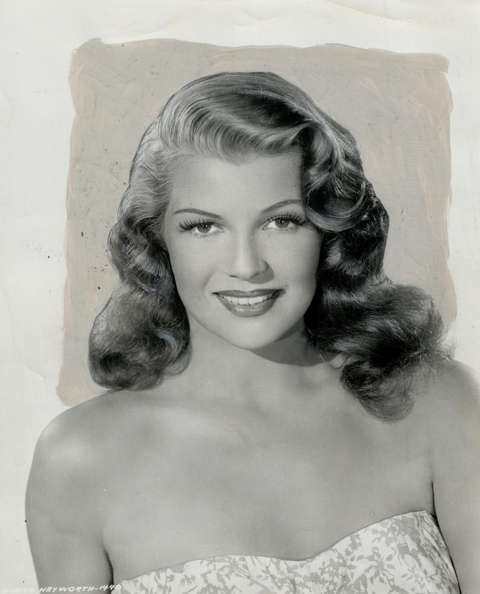 CANADA - DECEMBER 21:  Rita Hayworth; All Set for $1;000;000 Contract   (Photo by Coburn/Toronto Star via Getty Images)