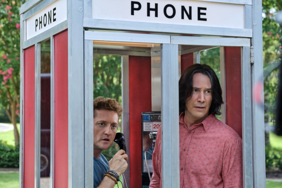 Alex Winter and Keanu Reeves in the first trailer for 'Bill & Ted Face the Music' (Photo: Orion Pictures)