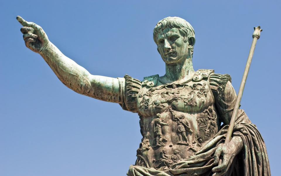 One of (many) statues dedicated to Augustus Caesar - Getty