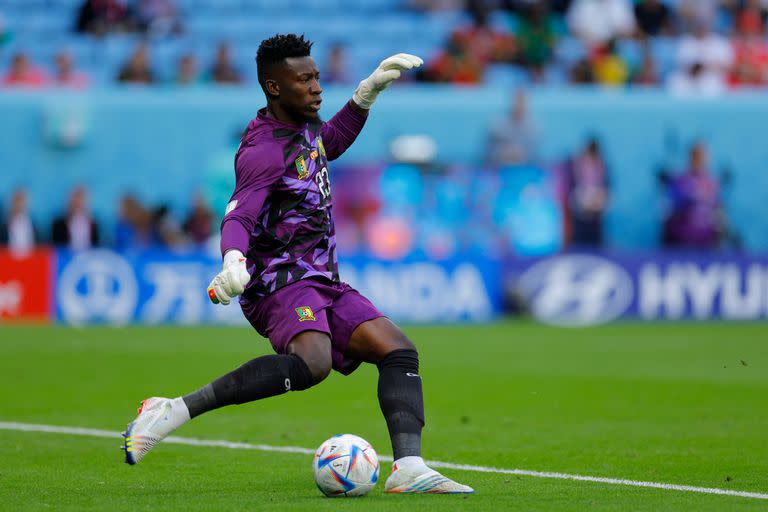 André Onana es una de las figuras de Camerún, pero en el primer partido no pudo evitar la caída ante Suiza