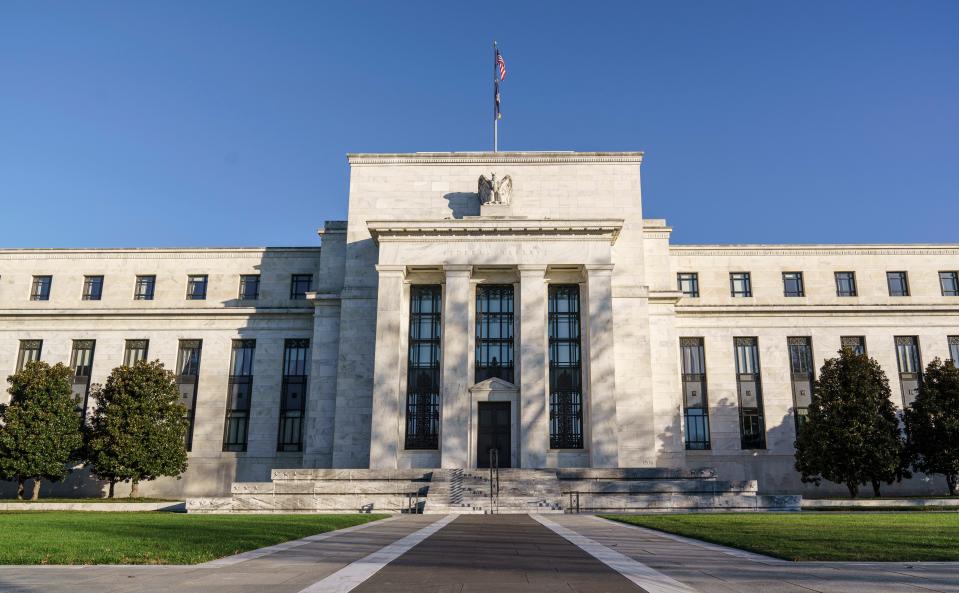 The Federal Reserve is seen in Washington, in this Nov. 16, 2020 file photo.