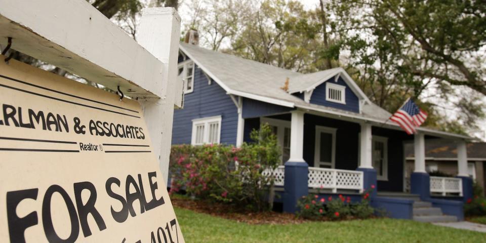 home for sale sign