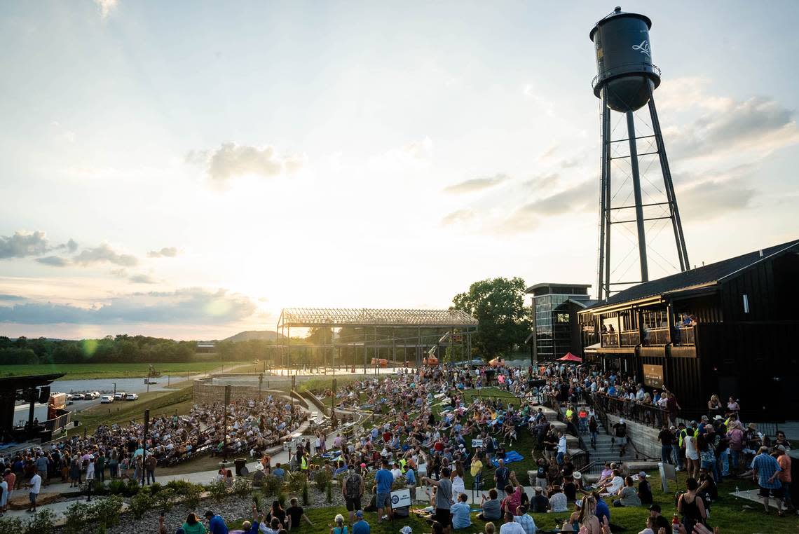 Dwight Yoakam performed July 1, 2022 at The Amp at Dant Crossing, a 2,000-seat amphitheater that opened this last summer and has been drawing top musical acts and crowds to Gethsemane.