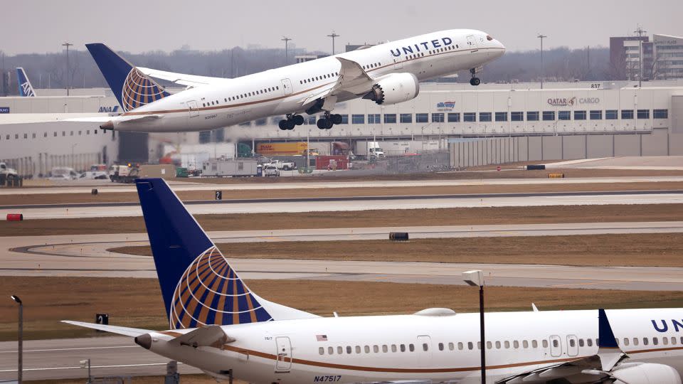 Ella Dollinschi arranged to send the bag to Chicago O'Hare. It then made its way to Greenville. - Scott Olson/Getty Images