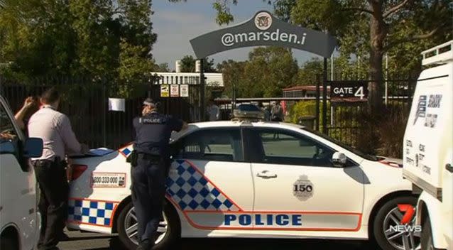 Marsden State High School where Tiah was last seen. Source: 7 News