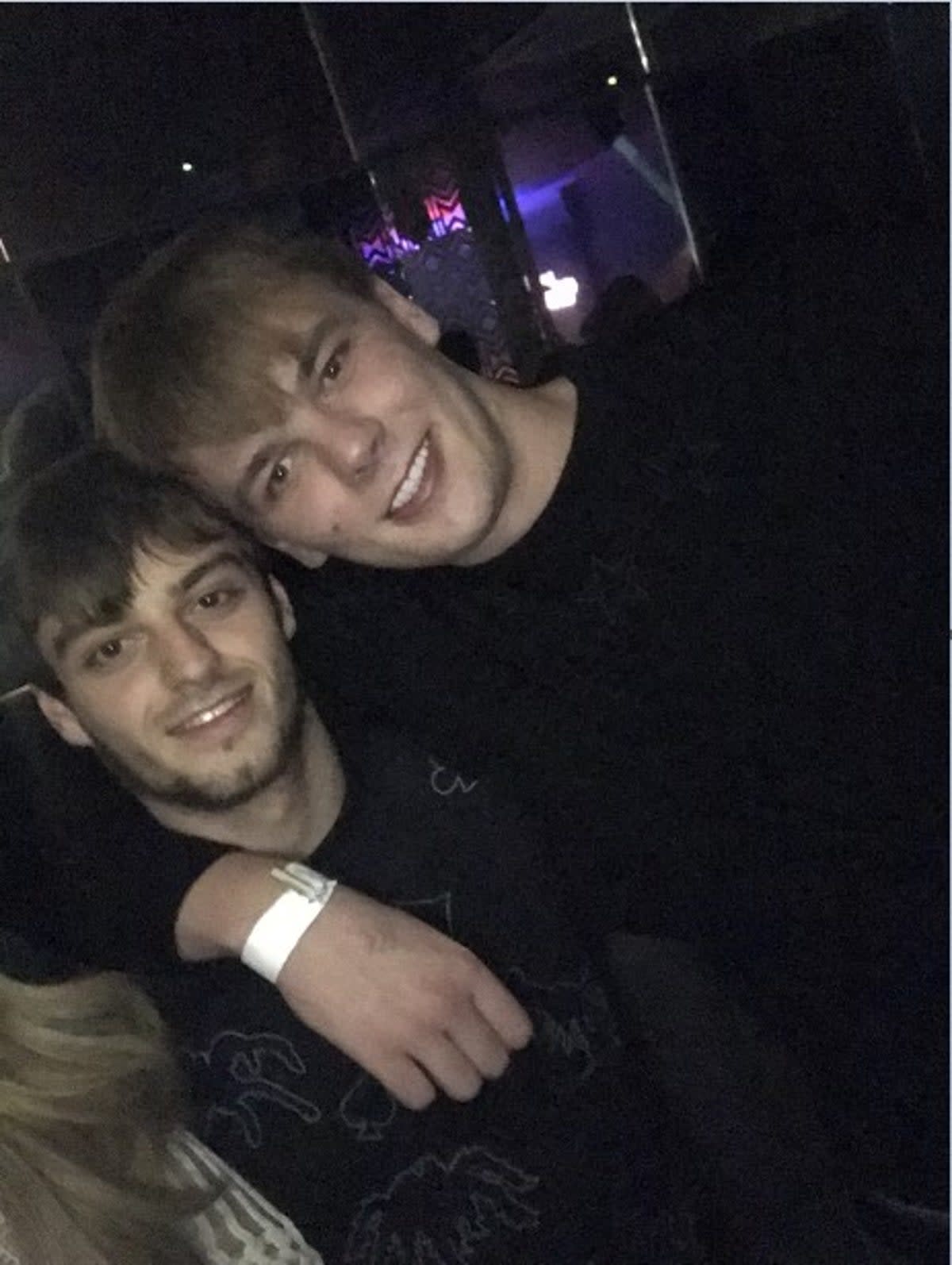 A feud between Dale’s boyfriend Lee Harrison (left) and Niall Barry (right) was allegedly re-ignited at Glastonbury festival last year (Merseyside Police)