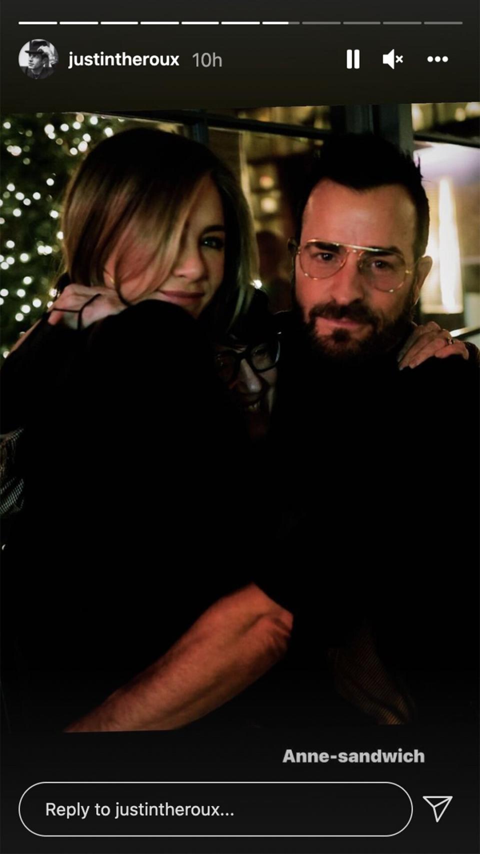 Jennifer Aniston and Justin Theroux