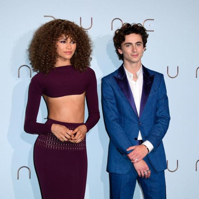 Zendaya and Timothée Chalamet Oscars looks cause spike in searches for  'unisex fashion