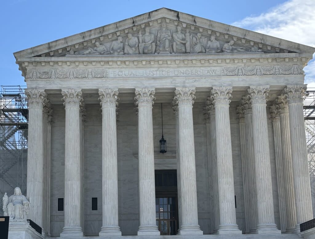 The nine justices of the U.S. Supreme Court likely will not issue their opinion on the use of mifepristone until late spring. Oral arguments are set for Tuesday. (Photo by Jane Norman/States Newsroom)