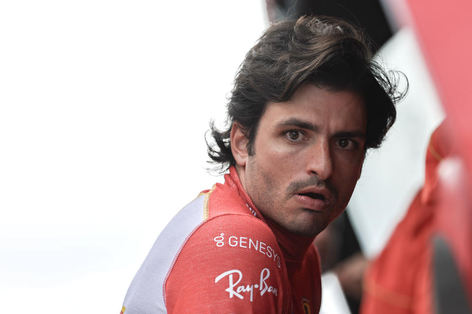 MONTREAL, CANADA - JUNE 7: Carlos Sainz Jr of Spain and Scuderia Ferrari during practice ahead of the F1 Grand Prix of Canada at Circuit Gilles Villeneuve on June 7, 2024 in Montreal, Canada.(Photo by Qian Jun/MB Media/Getty Images)