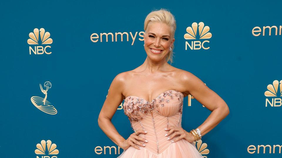 LOS ANGELES, CALIFORNIA - SEPTEMBER 12: Hannah Waddingham attends the 74th Primetime Emmys at Microsoft Theater on September 12, 2022 in Los Angeles, California. (Photo by Frazer Harrison/Getty Images)