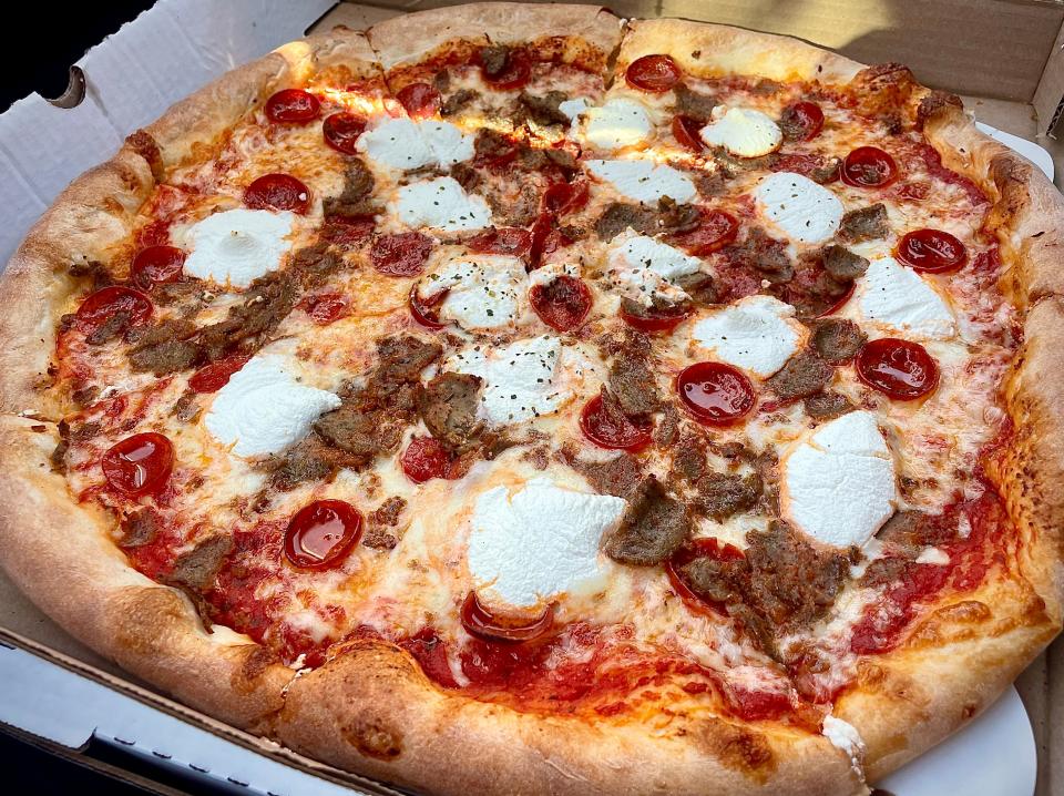 Beast of Burden pizza from Bronx House Pizzeria in Ormond Beach.