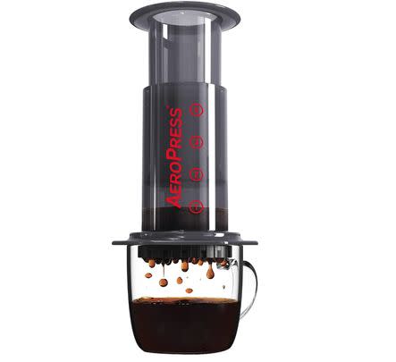 AeroPress portable coffee maker