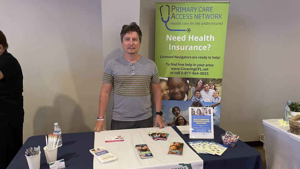 Denis Karenkin, a navigator with Covering Central Florida, helped Sunshine State residents sign up for Affordable Care Act policies during open enrollment. - Covering Central Florida