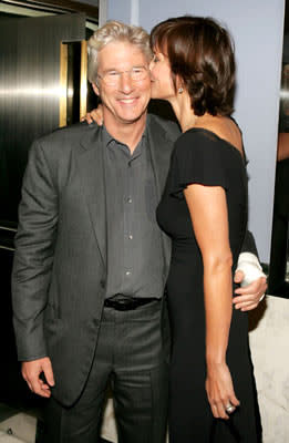 Richard Gere and Carey Lowell at the New York premiere of Miramax Films' Shall We Dance?