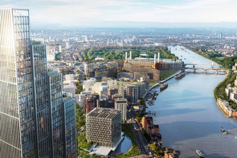 Prices from £997,500: homes in One Thames City are at the Vauxhall end of Nine Elms  (Handout)