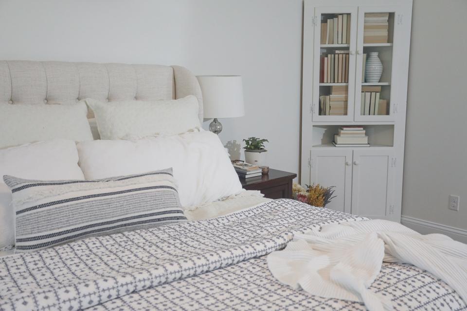 The owner's bedroom at the home of Ashley Schaaf in Smithfield, KY. Oct. 7, 2019