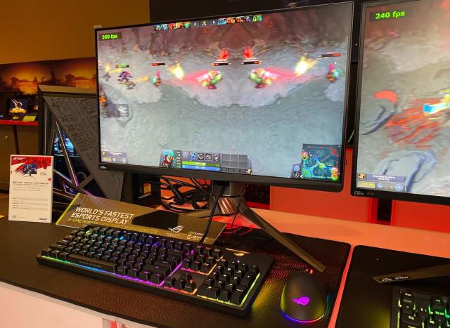 NVIDIA unveils a 360Hz 'world's fastest' esports display