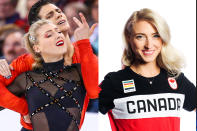 <p>Canadian ice dancer </p>