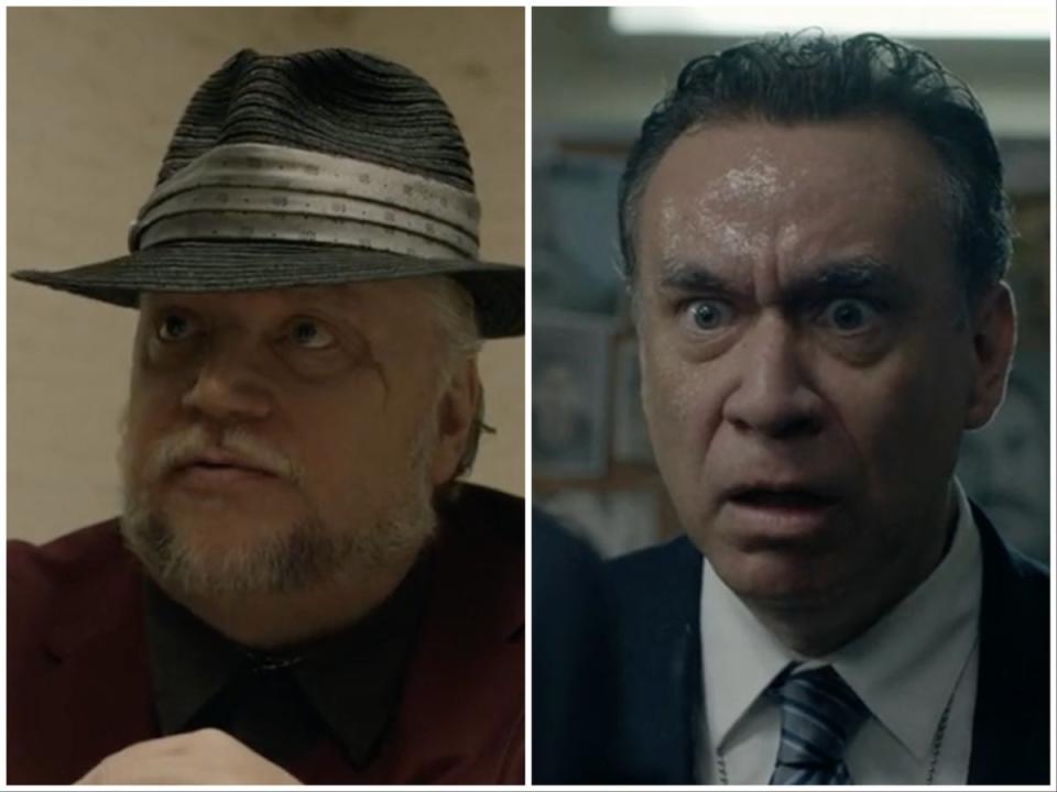 Guillermo del Toro and Fred Armisen in the latest episode of ‘Barry’ (HBO)