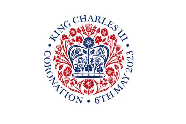 The Coronation emblem, released by Buckingham Palace