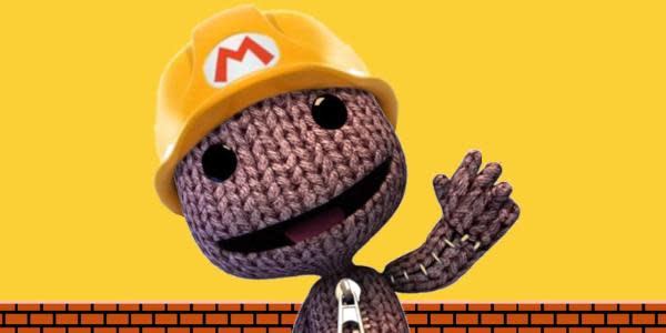 Recrean Super Mario Maker 2 en PS4 con LittleBigPlanet 3