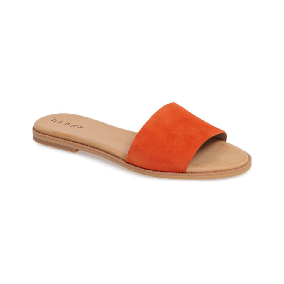 Hinge ‘Mere’ Flat Slide Sandal