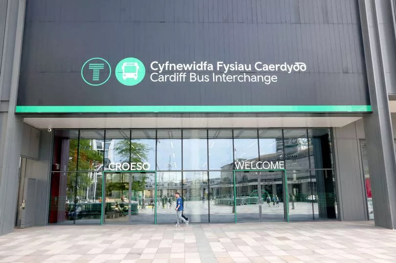 The new Cardiff Bus Interchange which opened on Sunday, June 30. -Credit:WalesOnline/ Rob Browne