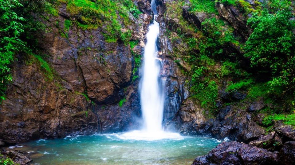 Jogkradin waterfall In Kanchanaburi
