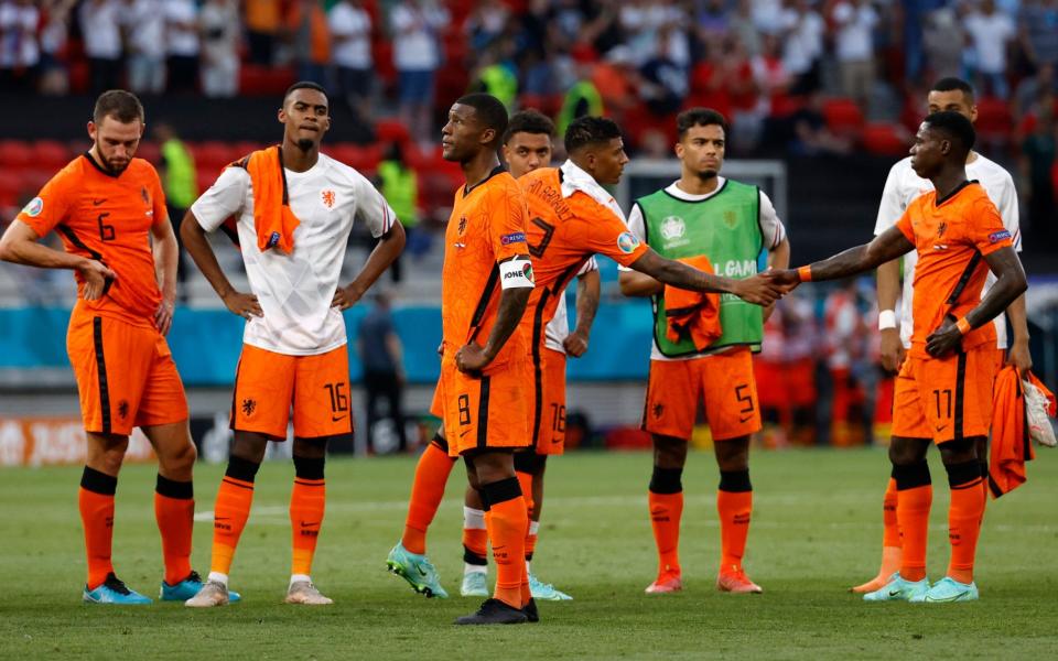 A group of very stunned Dutch men - REUTERS