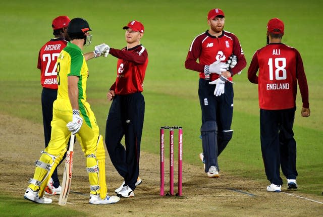 England and Australia will warm up for the T20 World Cup with three matches against each other beforehand (Glyn Kirk/PA)