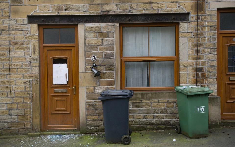 The locks of the house are said to have been changed amid an eviction - Credit: Charlotte Graham/Guzelian