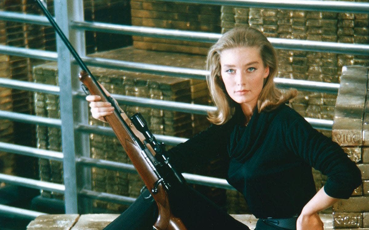 Tania Mallet in Goldfinger