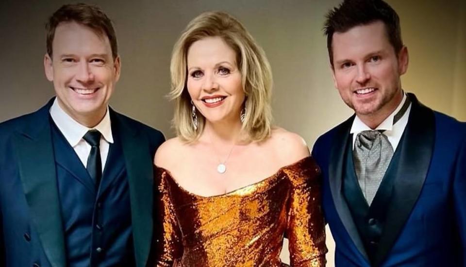 From left to right, Robert Moody, Renée Fleming and Jimmy Jones, photographed after a gala with the Memphis Symphony Orchestra in October 2022. Courtesy of Robert Moody