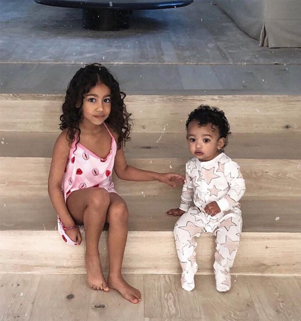 And she's a sweet little sibling to North. 