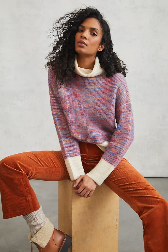 Joni Space-Dyed Sweater- on sale now for Black Friday. 