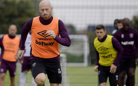 West Ham players remain 'completely behind' manager Slaven Bilic, says James Collins