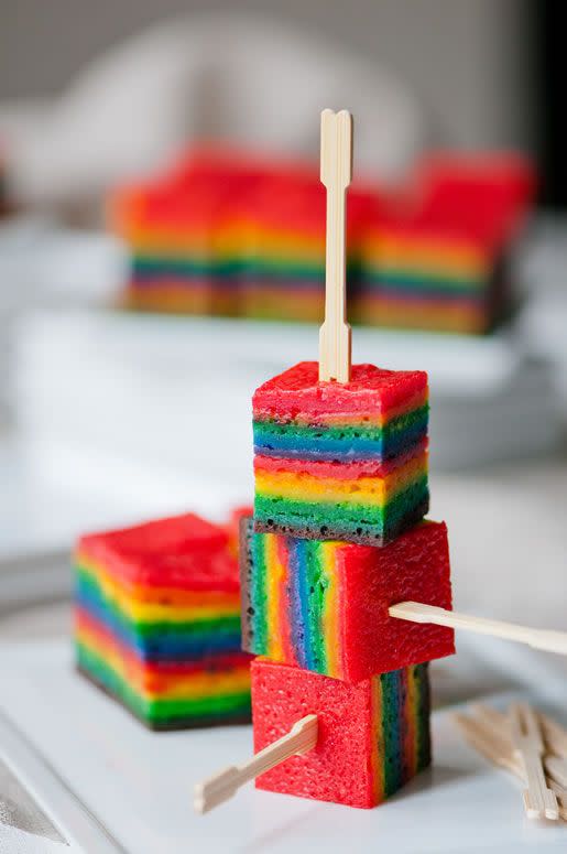 Rainbow Cubes