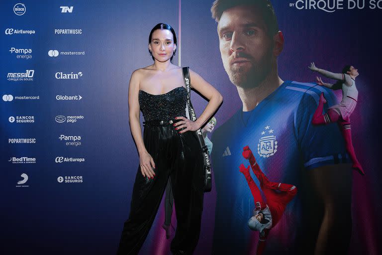 La actriz paraguaya Lali González se declaró fan de Messi