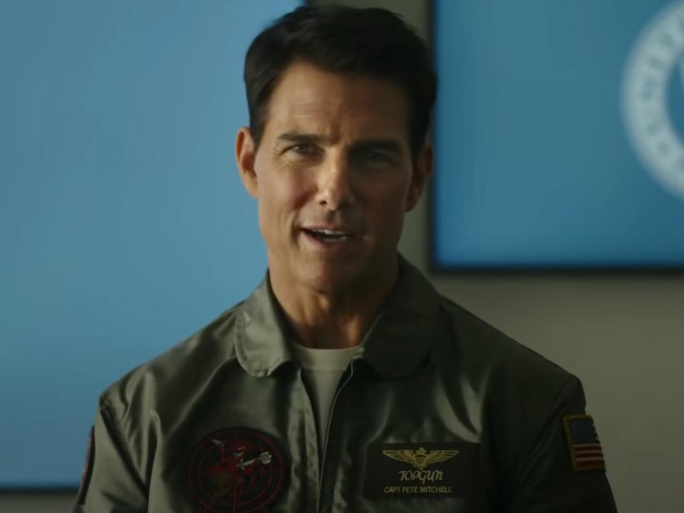 Tom Cruise en 'Top Gun: Maverick' (YouTube/Paramount Pictures)