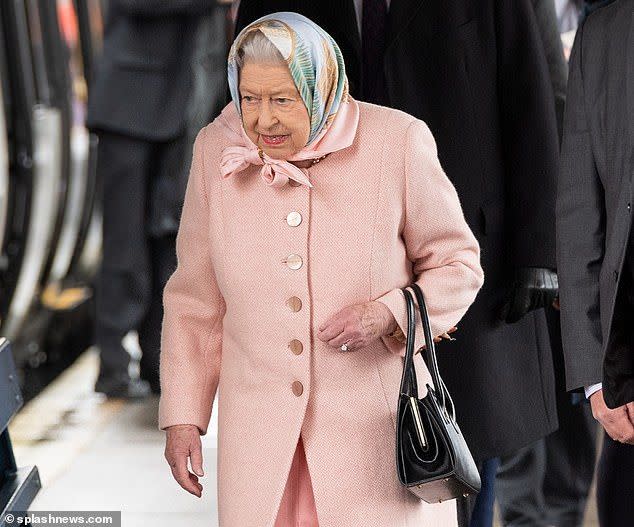 The Queen arrives at King's Lynn