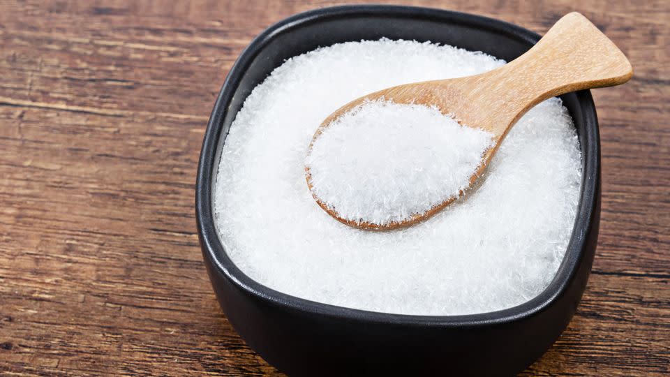 Monosodium glutamate is the crystalized form of glutamate, a substance found in many foods. - Gam1983/iStockphoto/Getty Images