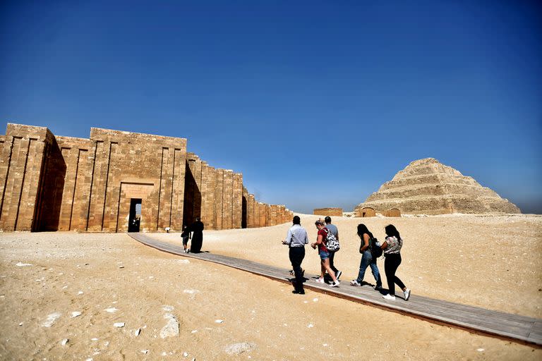 Pirámide; Djoser; Egipto; restauración; el mundo; cultura;Giza;