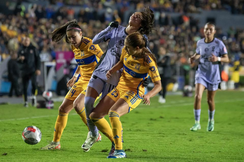 Tigres vs. América se enfrentan la final del Torneo Apertura 2023 de la Liga MX Femenil / Foto: EFE