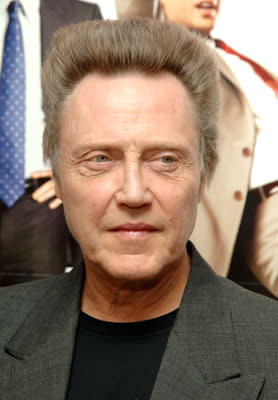 Christopher Walken at the New York premiere of New Line Cinema's Wedding Crashers