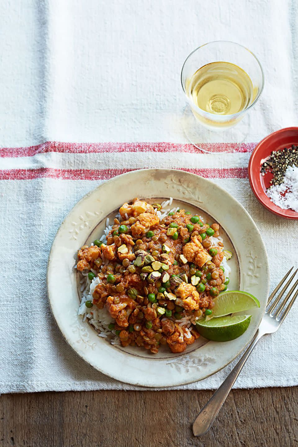 Spicy Curried Lentils